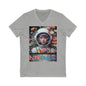 Astronaut Floral Tee Printify