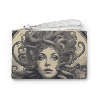 Clutch Bag - Kraken Goddess Design Printify