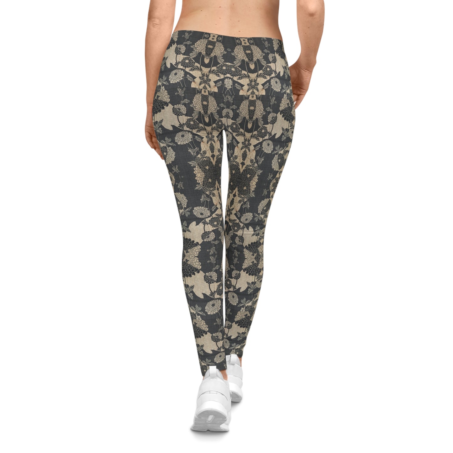 Women's Flemmish Lace Casual Leggings (AOP) Printify