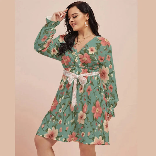 Fairytale Laura Ashley Style Floral Dress for Summer Yoycol