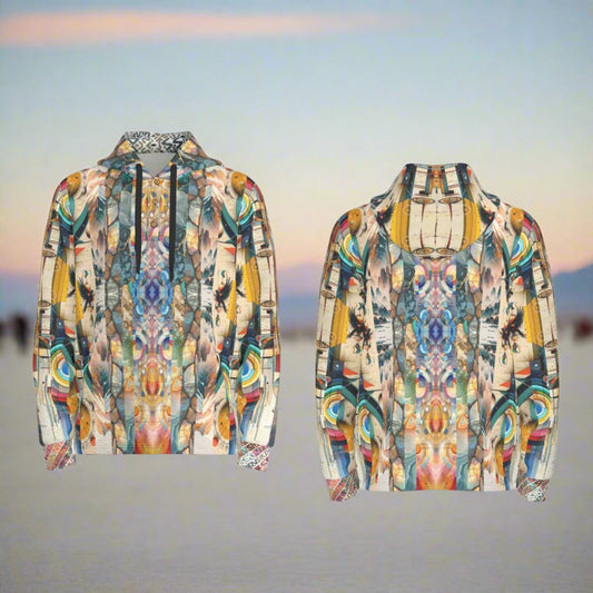 Kaleido Vibe Hoodie – Where Art Meets Comfort! Yoycol