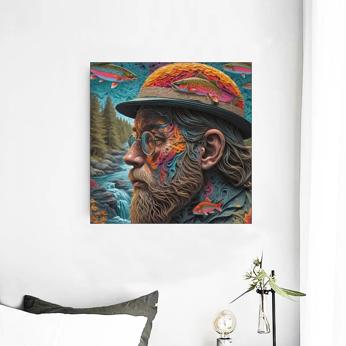 Dreams of Fishing I - Perfect Wall Art for Outdoor Enthusiasts & Nature Lovers Yoycol