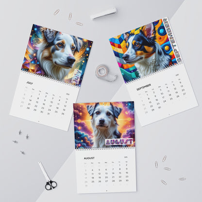 2025 Ntrensik Designs - Sacred Geometry Dog Calendar Printify