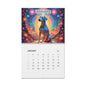 2025 Ntrensik Designs - Sacred Geometry Dog Calendar Printify